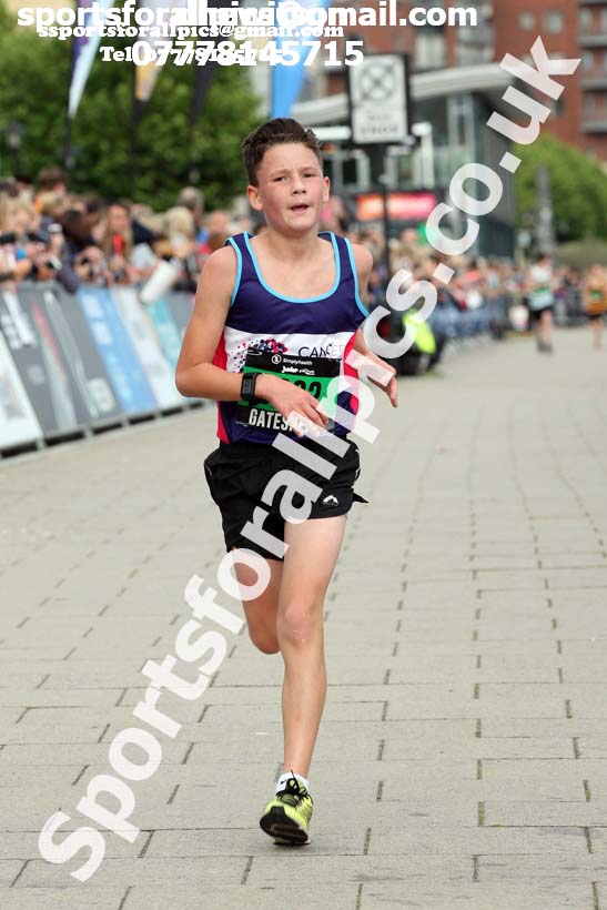 Simplyhealth Junior, 5k and Mini Great North Run. Photo: David T. Hewitson/Sports for All Pics